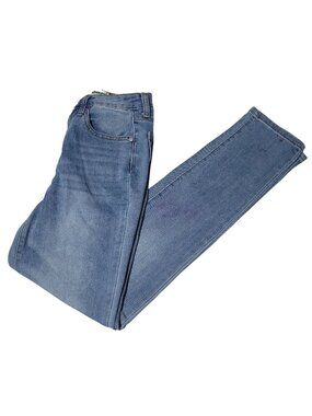 Abound Jeans Womens Size 26 Straight Leg Mid Rise Medium Wash Denim Pants